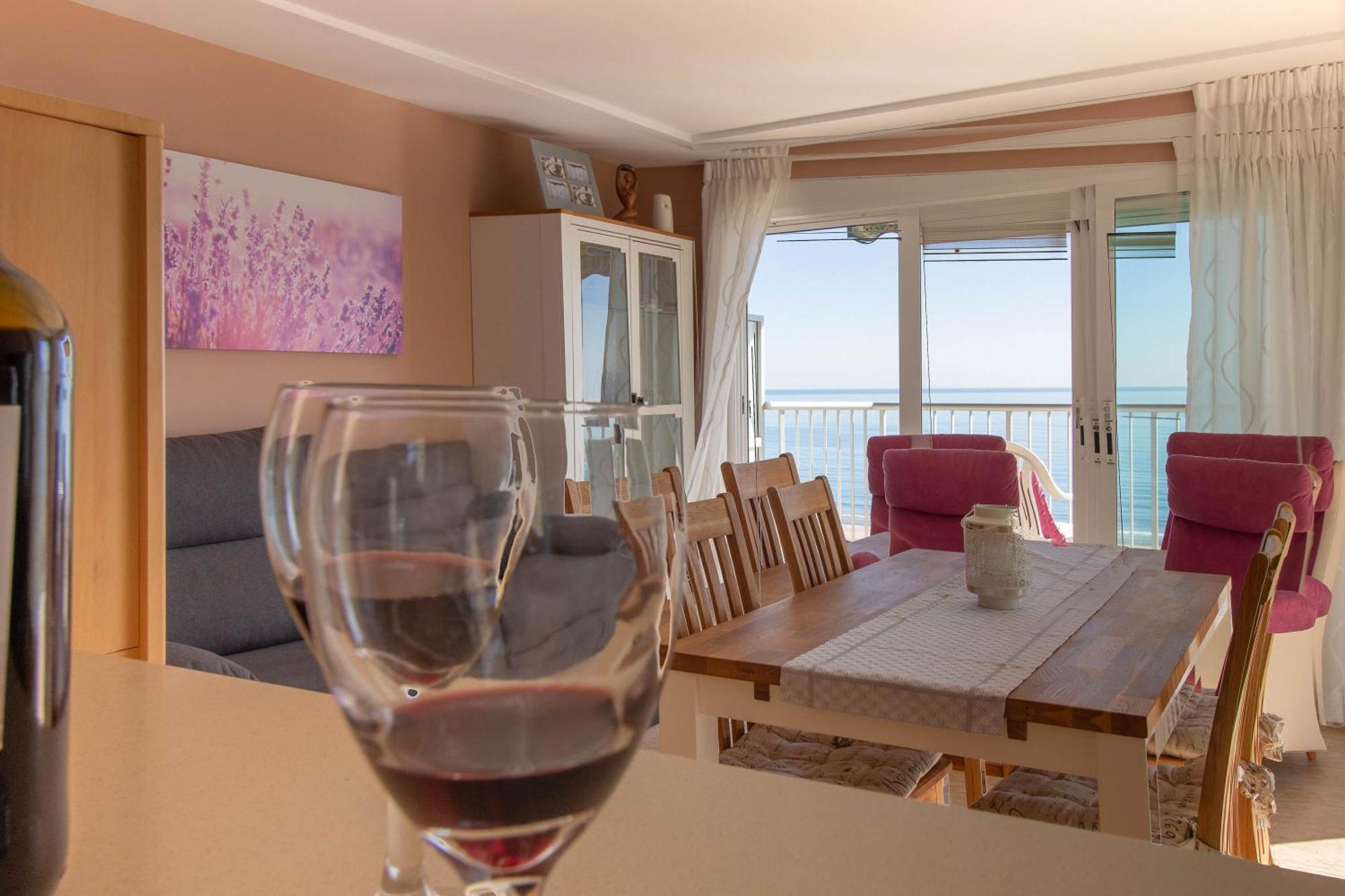 Ferienwohnung Cullera: Vistas Al Mar En En Centro De La Bahia Exterior foto